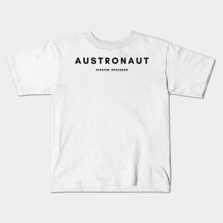 Austronaut Mission_ Spaceman Kids T-Shirt